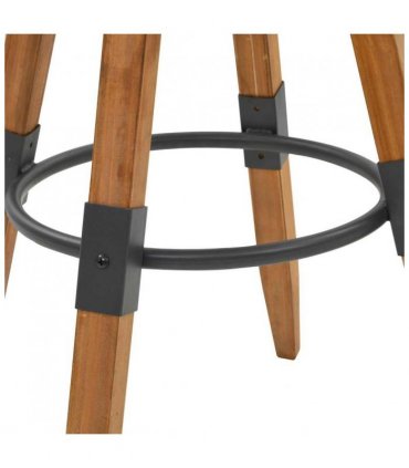 vidaXL Bar Stools 2 pcs Solid Fir Wood