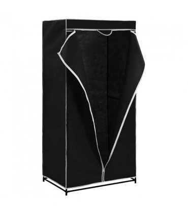 vidaXL Wardrobe Black 75x50x160 cm