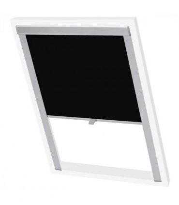 vidaXL Blackout Roller Blinds Black U08/808 GGL and GGU