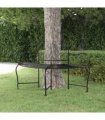 vidaXL Tree Bench | Black | Steel | 150 cm diameter | Durable | Tree Bench