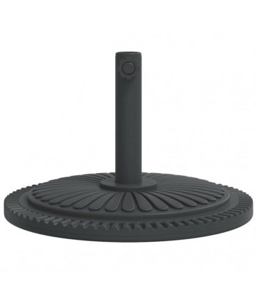 vidaXL Parasol Base for Ø38 / 48 mm Poles 12 kg Round