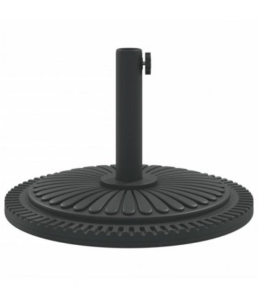 vidaXL Parasol Base for Ø38 / 48 mm Poles 12 kg Round