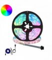 vidaXL LED Strip 2 pcs Black and Transparent 2500 mm
