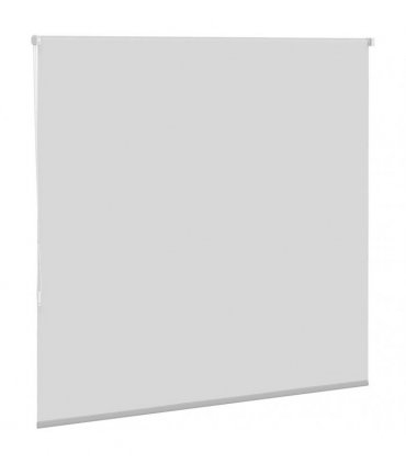 vidaXL Roller Blind Blackout Light Grey 160x150 cm Fabric Width 156.6 cm Polyester