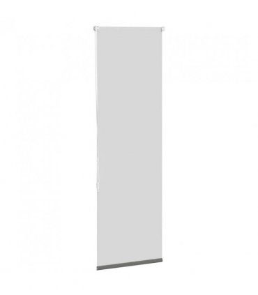 vidaXL Roller Blind Blackout Grey 55x175 cm Fabric Width 50.7 cm Polyester