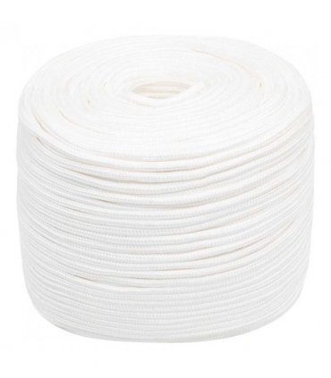 vidaXL Boat Rope Full White 10 mm 100 m Polypropylene
