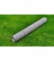 vidaXL Chicken Wire Fence Galvanised Steel 25x0.75 m Silver