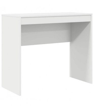 vidaXL Desk with Drawer with Shelf with Storage 2 pcs White