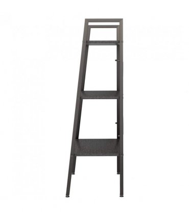 vidaXL 3-Tier Standing Shelf Black 56x35x108 cm