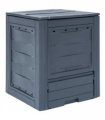 vidaXL Garden Composter Grey 60x60x73 cm 260 L
