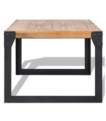 vidaXL Coffee Table Solid Acacia Wood 100x60x45 cm