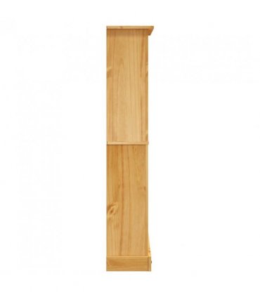 vidaXL 4-Tier Bookcase Mexican Pine Corona Range 80x29x150 cm