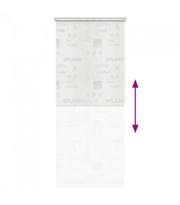vidaXL Shower Roller Blind 100x240 cm Splash