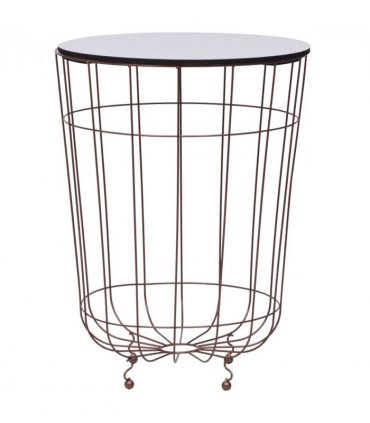 vidaXL Coffee Table Gold Ø 40 cm