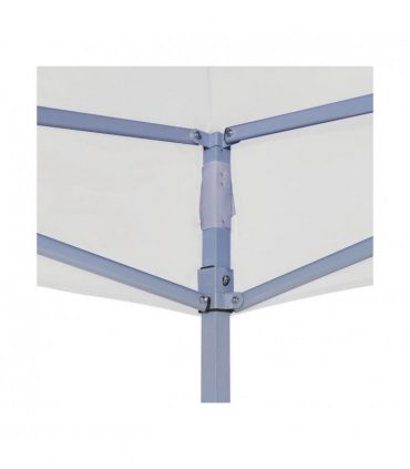 vidaXL Professional Folding Party Tent 3x3 m Steel White