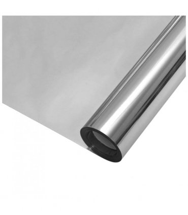 vidaXL Solar Films 5 pcs Static Reflective Effect Silver PVC