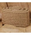 vidaXL Rope 100% Jute 20 mm 100 m