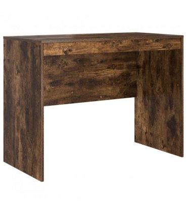 vidaXL Desk with Drawer 2 pcs Smoked Oak