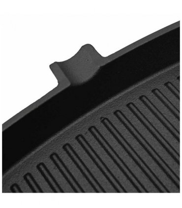 vidaXL Grill Pan with Wooden Handle Cast Iron 20x20 cm