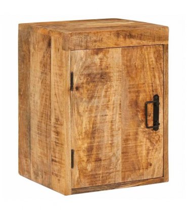 vidaXL Bedside Table 2 pcs Brown 35 x 33 x 48 cm Solid Mango Wood