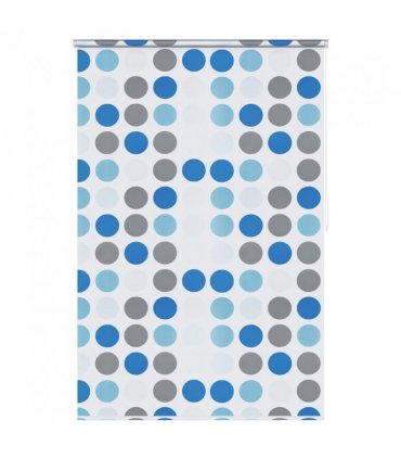 vidaXL Shower Roller Blind 140x240 cm Circle