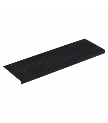 vidaXL Stair Treads 5 pcs 25x75 cm Rubber