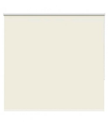 vidaXL Roller Blind Blackout Off White 150x130 cm Fabric Width 146.6 cm Polyester