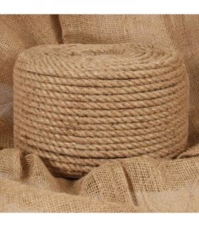 vidaXL Jute Rope 25 m Long 10 mm Thick