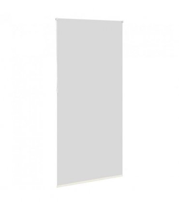 vidaXL Roller Blind Blackout Off White 105x210 cm Fabric Width 100.7 cm Polyester