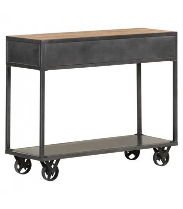 vidaXL Console Table 90x35x74 cm Solid Reclaimed Wood
