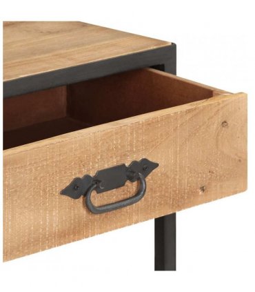 vidaXL Console Table 90x35x74 cm Solid Reclaimed Wood