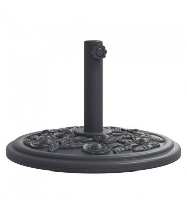 vidaXL Parasol Base for Ø38 / 48 mm Poles 12 kg Round