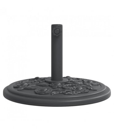 vidaXL Parasol Base for Ø38 / 48 mm Poles 12 kg Round