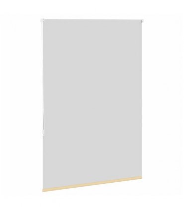 vidaXL Roller Blind Blackout Beige 115x150 cm Fabric Width 110.7 cm Polyester