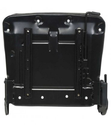 vidaXL Forklift & Tractor Seat with Adjustable Backrest Black
