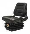 vidaXL Forklift & Tractor Seat with Suspension and Adjustable Backrest
