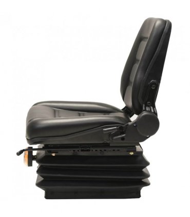 vidaXL Forklift & Tractor Seat with Suspension and Adjustable Backrest