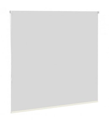 vidaXL Roller Blind Blackout Off White 165x130 cm Fabric Width 161.6 cm Polyester