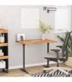 vidaXL Desk Top 100x60x2.5 cm Rectangular Solid Wood Acacia