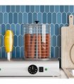 vidaXL Glass Cylinder for Hot Dog Warmer 200x240 mm