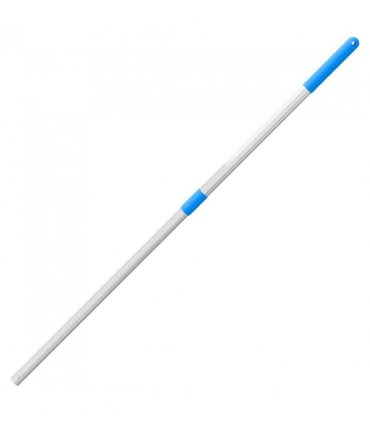 vidaXL Pitchfork Handle Telescopic Silver Steel