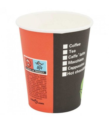 vidaXL 1000 pcs Disposable Coffee Cups Paper 240 ml (8 oz)