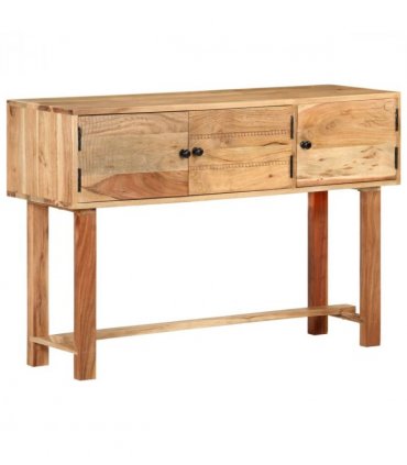 vidaXL Sideboard 115x35x75 cm Solid Acacia Wood