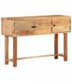vidaXL Sideboard 115x35x75 cm Solid Acacia Wood