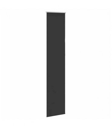 vidaXL Roller Blind Blackout Black 55x230 cm Fabric Width 50.7 cm Polyester