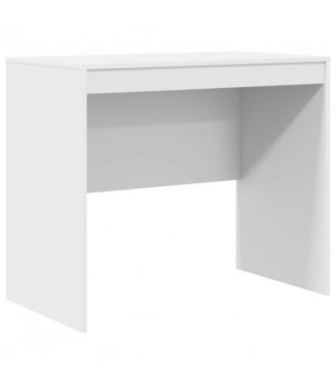 vidaXL Desk with Drawer with Shelf with Storage 2 pcs White