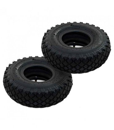 vidaXL 2 Tyres 2 Inner Tubes 3.00-4 260x85 for Sack Truck Wheel Rubber