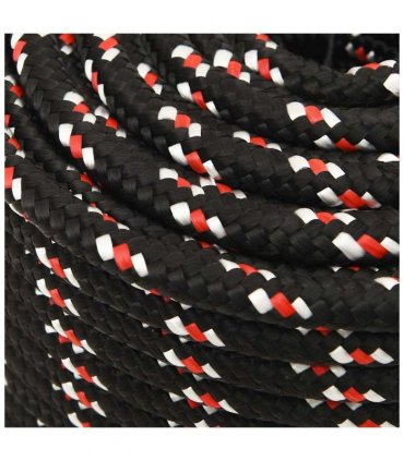 vidaXL Boat Rope Black 12 mm 100 m Polypropylene