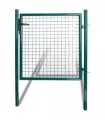 vidaXL Single Door Fence Gate 100x100 cm Powder-Coated Steel
