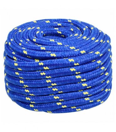 vidaXL Boat Rope Blue 20 mm 25 m Polypropylene